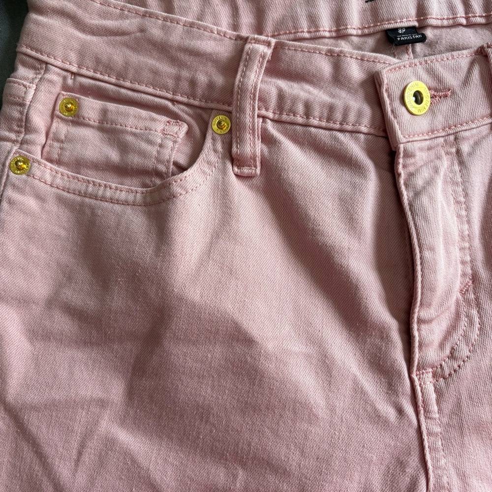 INC International Concepts Dusty Pink Skinny Jeans - Picture 6 of 7